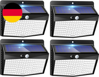 Peasur Solarlampen FüR AußEn Mit Bewegungsmelder,Solarlampe AußEn 180° Superhell