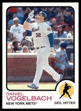 2022 Topps Heritage High Number Daniel Vogelbach New York Mets #699