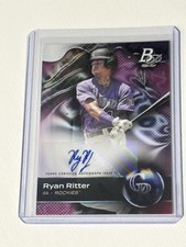 2023 Bowman Platinum Ryan Ritter Top Prospects Auto  /199 -  Rockies
