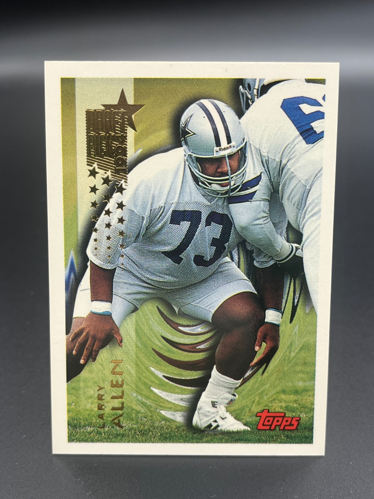 1994 Topps 1994 Draft Pick Larry Allen #441 HOF Dallas Cowboys