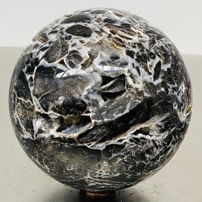 Natural sphalerite crystal cave quartz Sphere healing ball Specimen 4820G