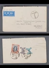 MayfairStamps India 1946 to New York NY Air Mail Cover aax_41349