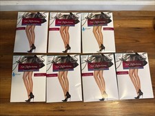 7 Lot Hanes Silk Reflections Silky Sheer Control Top Pantyhose 717 00717 CD