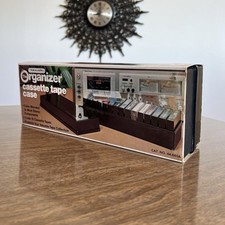Vintage Radio Shack Realistic The Organizer Cassette Tape Case NOS