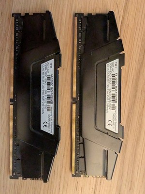 G.Skill PC RAM kit Ripjaws V F4-3200C16D-16GVKB 16 GB 2 x 8 GB DDR4 RAM 3200 MHz