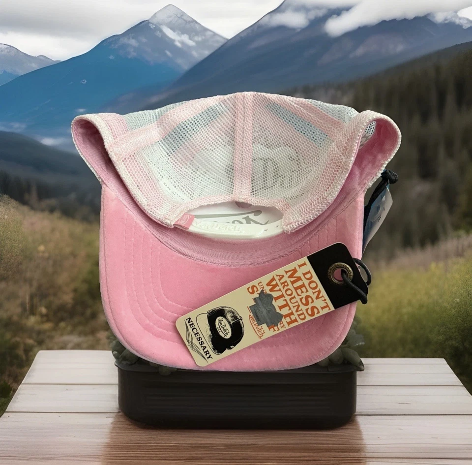 SOMBRERO DE CAMIONERO DE TERCIOPELO HOLANDÉS - PINK CRUSH COMBO DE 2 piezas Foto 4 de 4