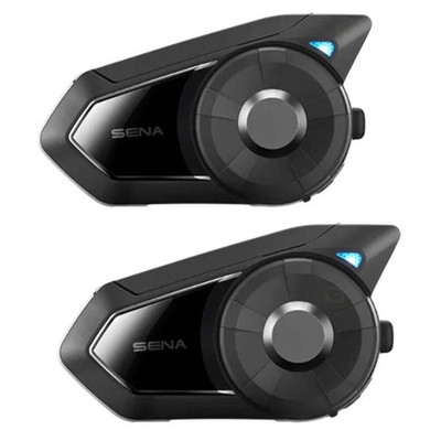 Sena Doppel Motorrad Gegensprechanlage 30K Dual Mesh Intercom Bluetooth HD Lautsprecher