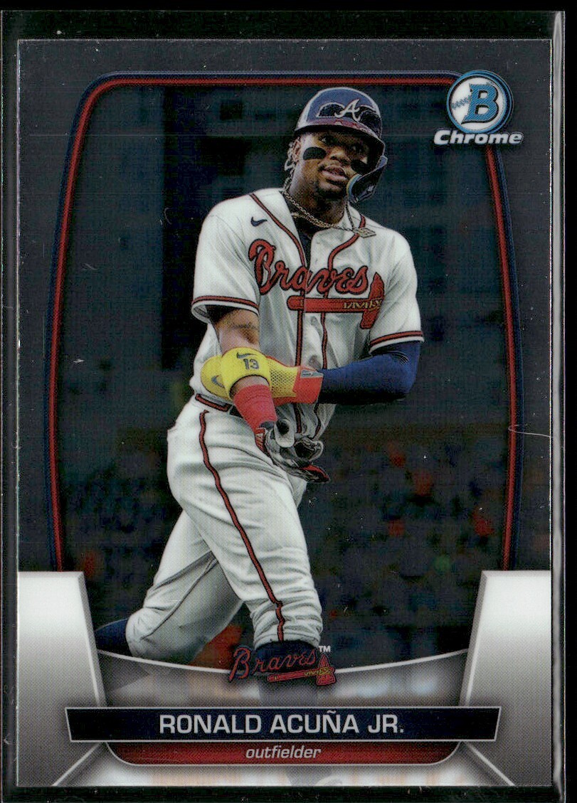 2023 Bowman Chrome #93 Ronald Acuña Jr. Atlanta Braves