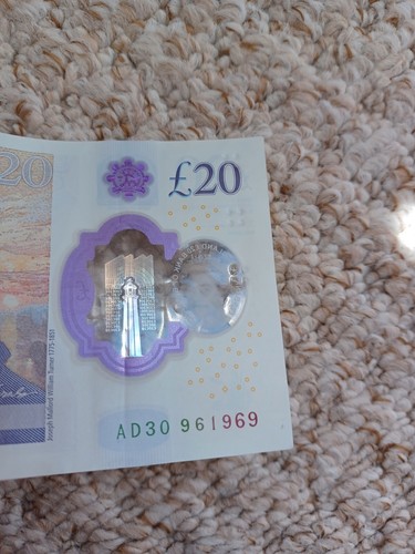 Queen Elizabeth II Polymer Apollo11 Armstrong Twenty Pound Banknote AD30961969 - Bild 13 von 21