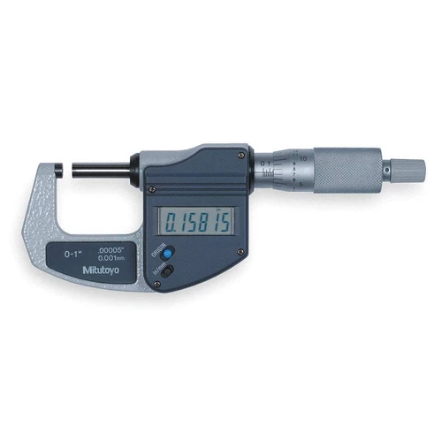 MITUTOYO 293-831-30 Electronic Micrometer,0-1 In,Ratchet 1ARD6