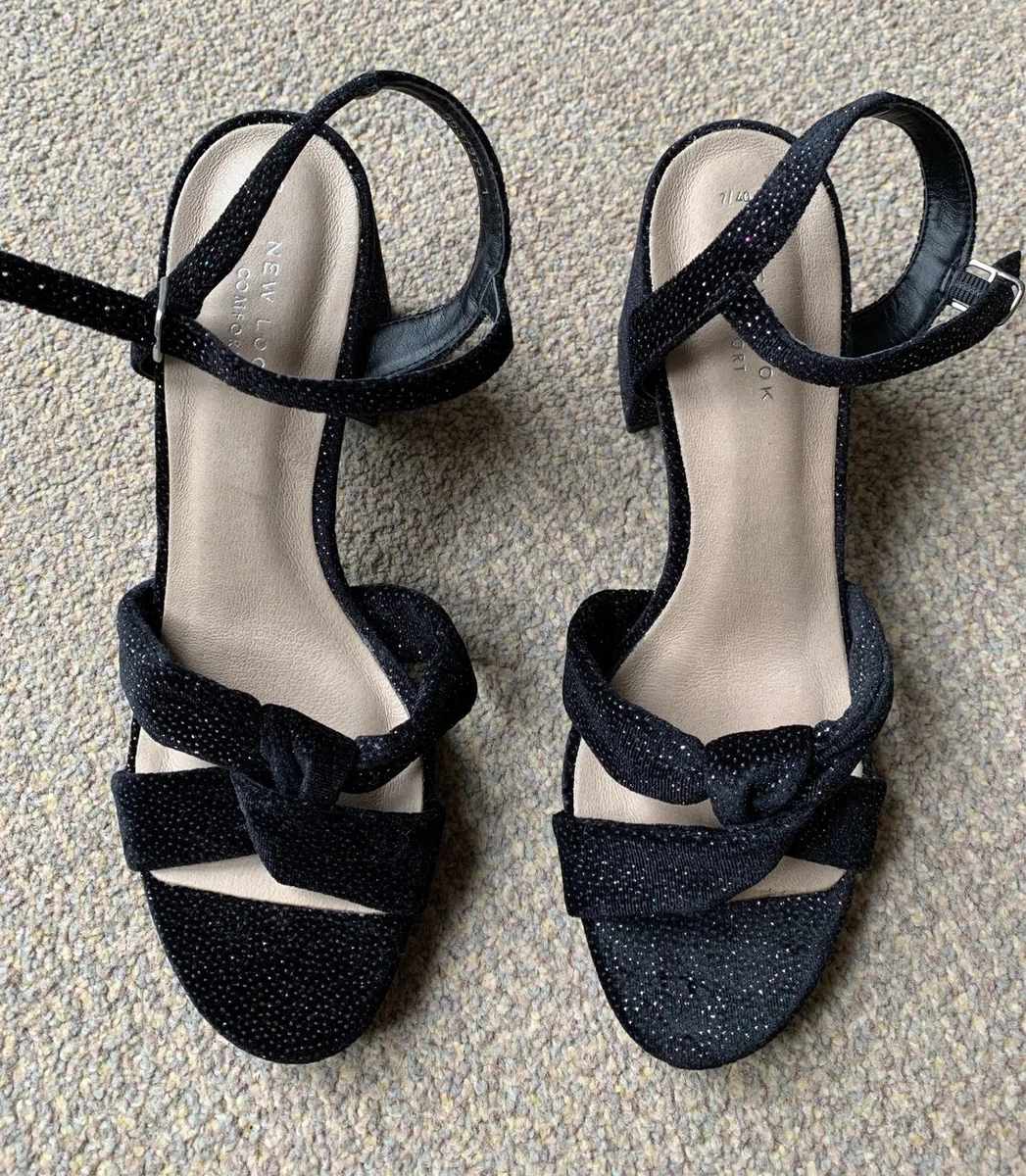 New look deals black sandals