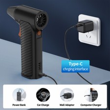 130000 RPM Turbo Blower Jet Fan Rechargeable Violent Turbofan Portable 50m/s 1PC