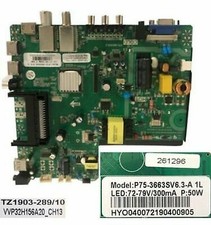 Main board P75-3663SV6.3 TV SILVER, model: IPLE-32/495523