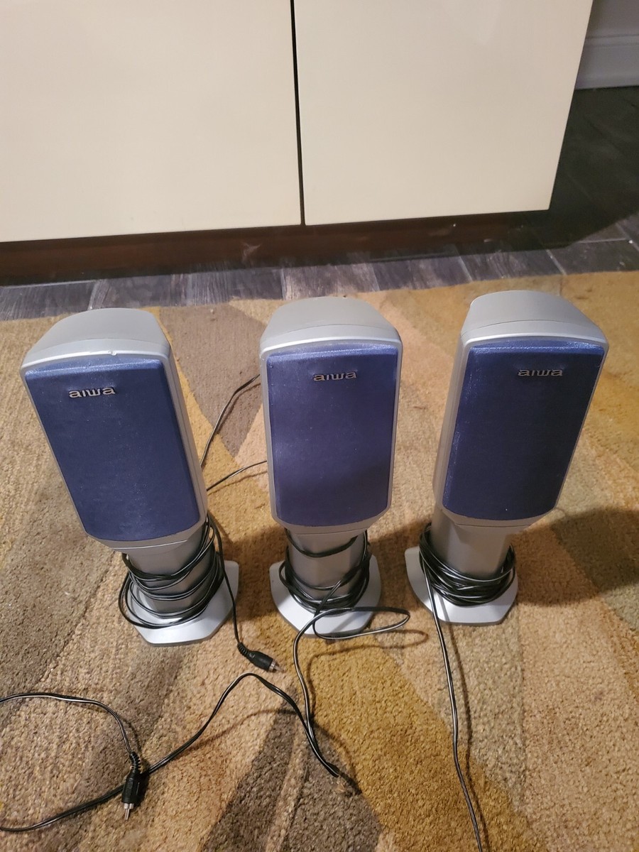 Aiwa Satellite Speaker System Model SX-S85 | eBay
