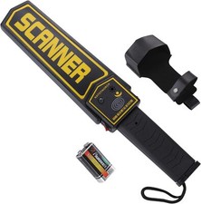 Handheld Metal Detector Wand High-Sensitivity Security Detector Wand Inspection
