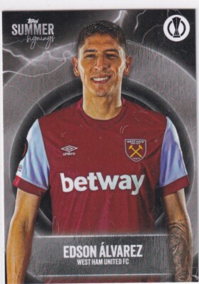 Topps 2023 Summer Signings Champions League No. Edson Alvarez