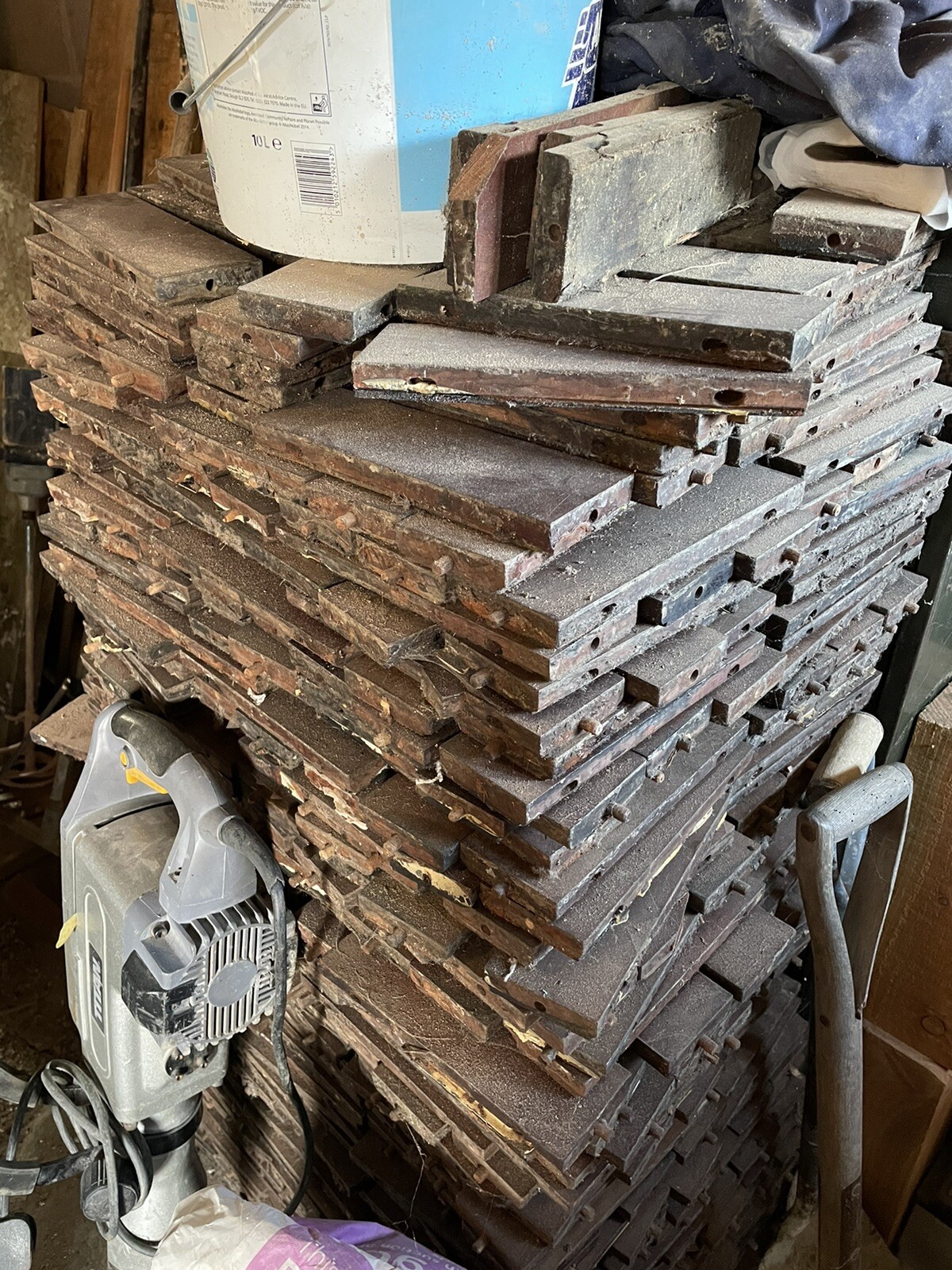 reclaimed parquet wood flooring eBay