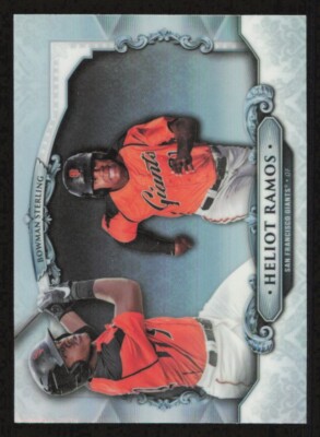 2018 Bowman Chrome HELIOT RAMOS Sterling Baseball card SAN FRANCISCO GIANTS