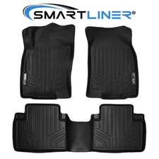 SMARTLINER Custom Fit Floor Mats 2 Row Liner Set OEM TPE 2014-2020 Nissan Rogue