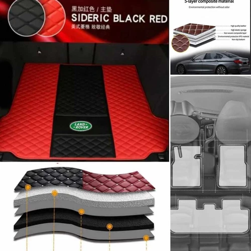 For Land Rover All Weather Car Floor Mats Custom Foot Pads Waterproof Carpets - Imagen 34 de 37