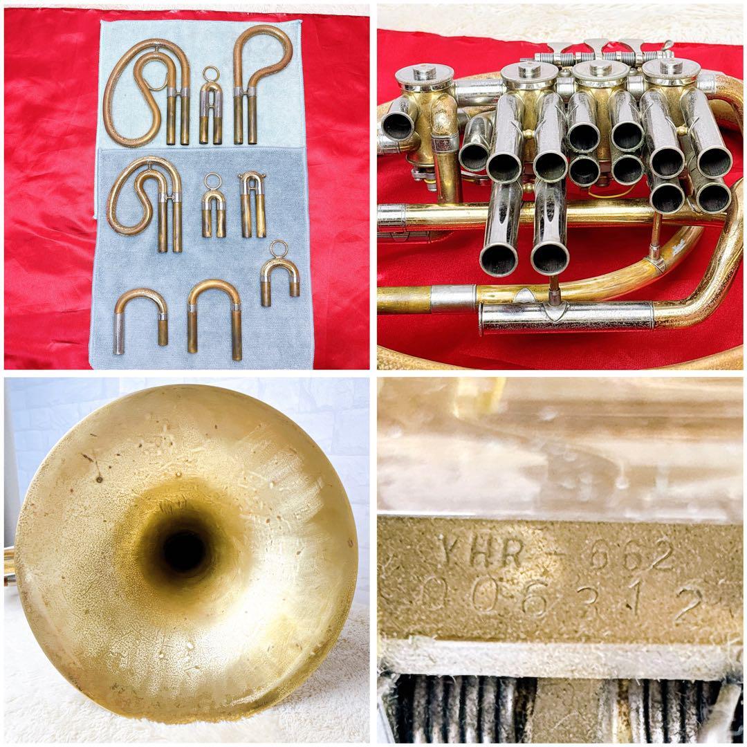 YAMAHA ホルン YHR662 YAMAHA Full Double Horn YHR-662 Used with Case | eBay