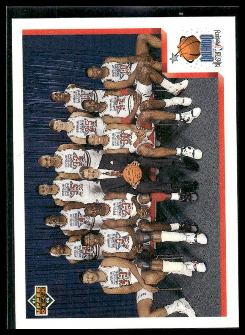 1991-92 Upper Deck Spanish #1 1992 NBA East All-Star Checklist