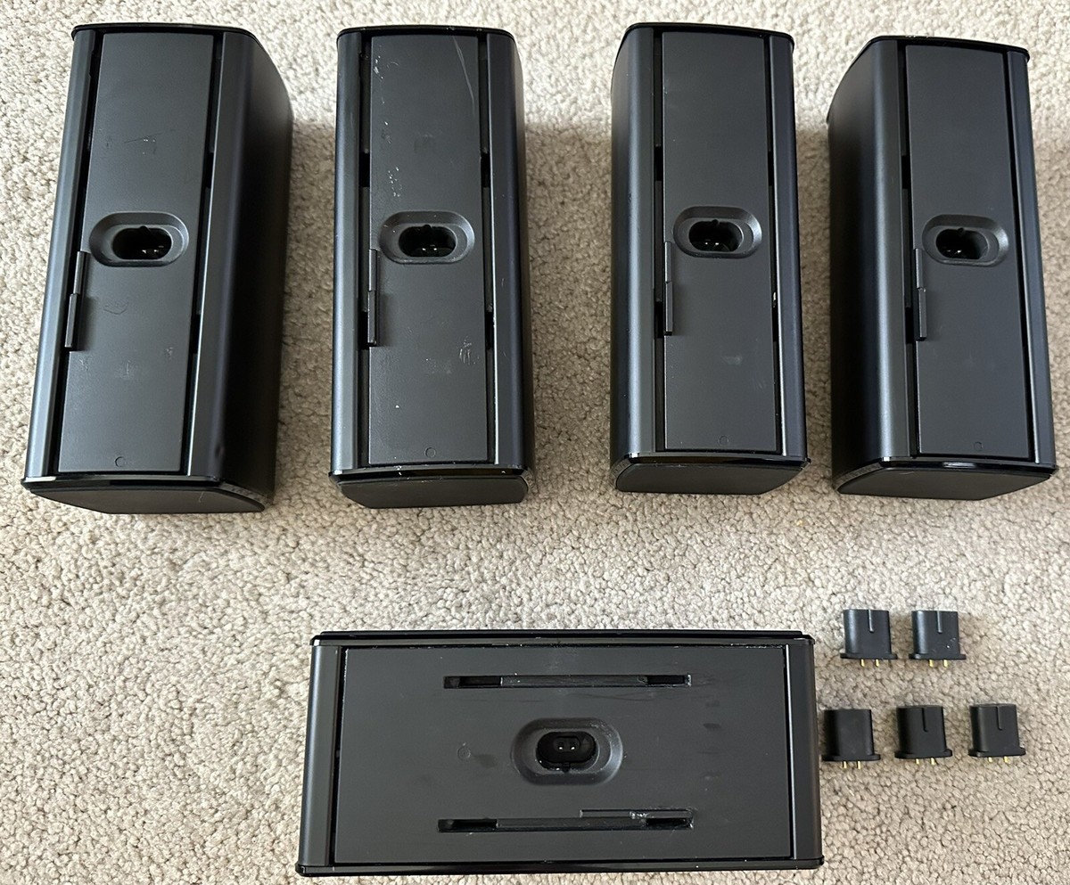 Set of 05 BOSE Jewel Series II speakers with wires and brackets | eBay