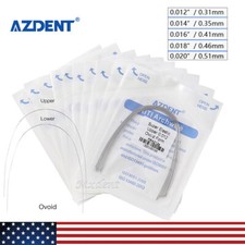 Dental Ortodoncia Super El stica Niti Alambre de Arco Redondo Form AZDENT