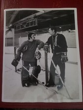 GLENN CHICO RESCH NHL HOCKEY GOALIE MASK PHOTO 1975 AL ARBOUR  NEW YORK ISLANDER