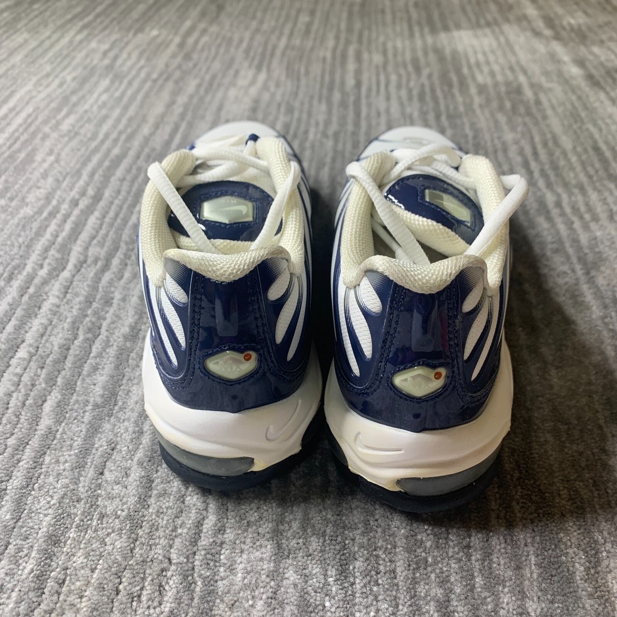 Nike Air Max 97 Plus Mens 4 Womens 5.5 Silver Shark AH8144-100 | eBay