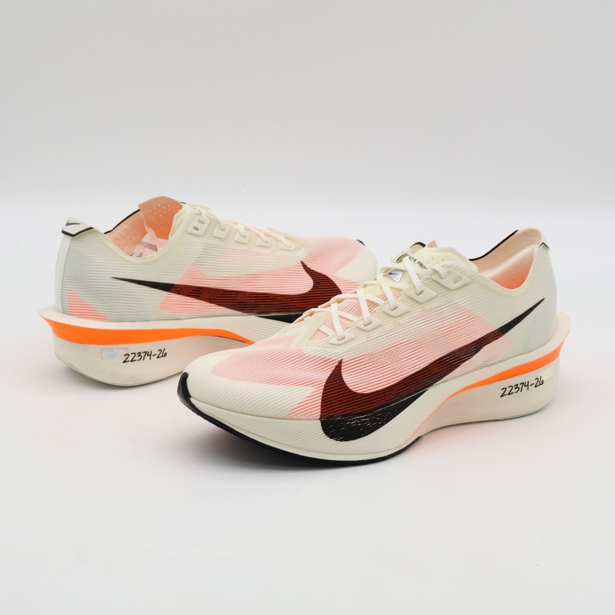 HF6413-100 Nike Vaporfly 4 Proto Sail Total Orange White Black