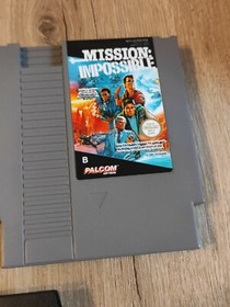 Jeu nintendo nes MISSION IMPOSSIBLE 