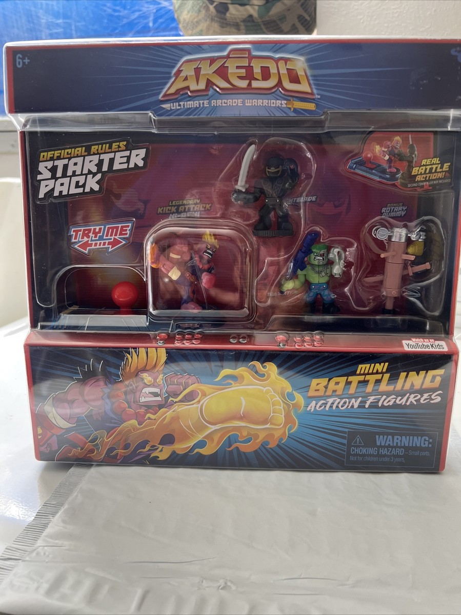 Akedo Ultimate Arcade Warriors Warrior Starter Pack (Kicking