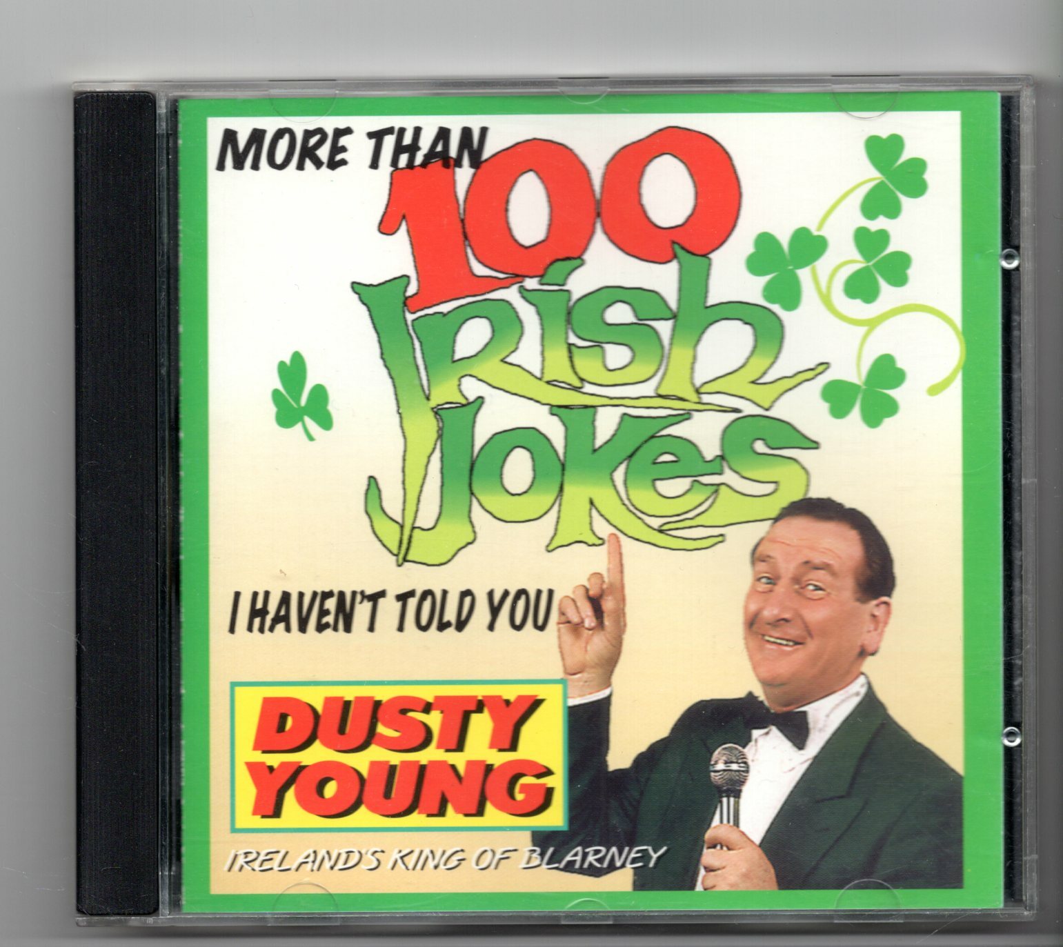 (JH352) Dusty Young, More Than 100 Irish Jokes Vol 4 - 1997 CD