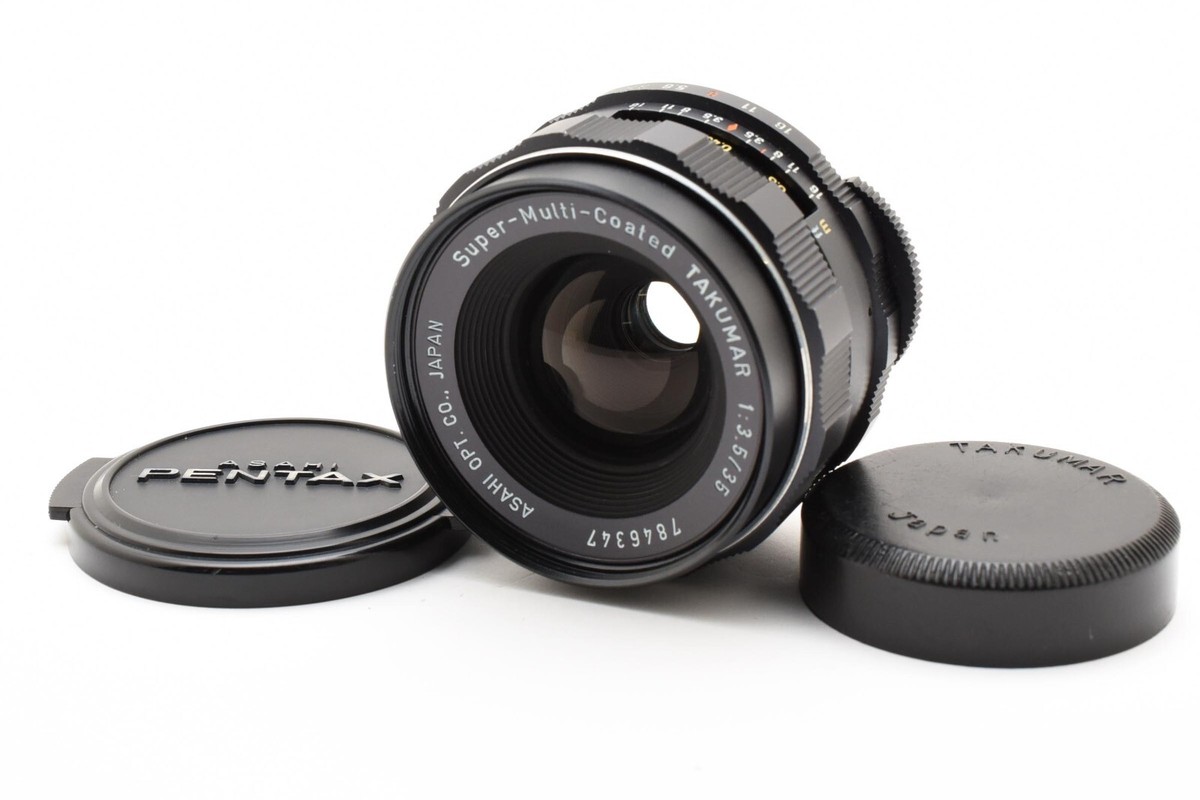 Near Mint] Pentax Super-Multi-Coated Takumar 35mm F3.5 M42