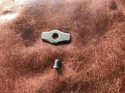 Remington rolling block rifle Pin Retainer Plate aka Button and mounting screw