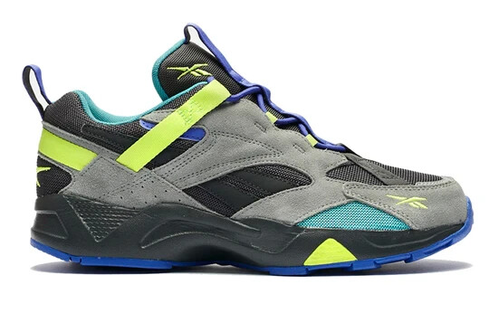 URBAN  Reebok Men's Aztrek 96 Adventure Lime Casual Sneakers EG8891 NWB