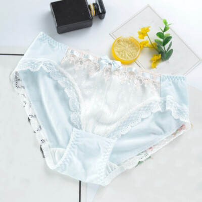 Underwear Japanese Mori Girls Bow Lace Panties Briefs Lolita Students Underpants