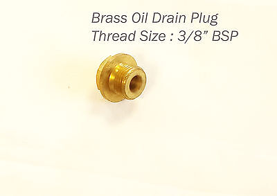 1/" inch BSP Thread BZP Steel SUMP OIL DRAIN PLUG bolt screw