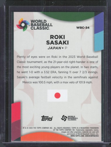2023 Topps '23 World Baseball Classic Stars Baseball Complete Your Set - Picture 17 of 37