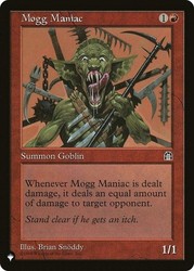Mogg Maniac - The List