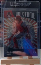 2022 Panini Mosaic Ivan Rodriguez Holofame Insert Card #HF12