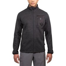 SPYDER Mens Full Zip Jacket, black size L - N...
