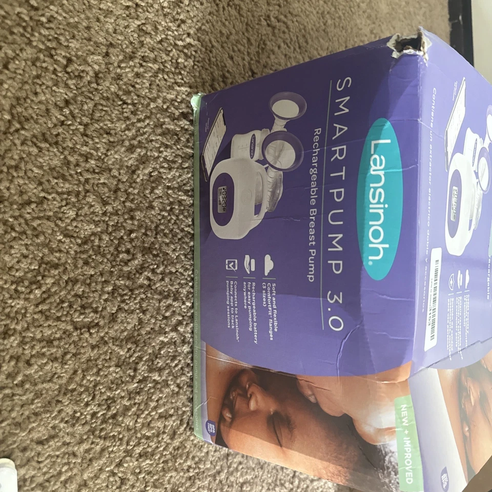 Lansinoh Smartpump 3.0 Extractor de leche eléctrico doble, portátil Open Box - Image 2 of 4