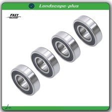 62/28-2RS Deep Groove Ball Bearings 4pcs 28x58x16mm Sealed Lubricated