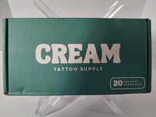 Cream - Green Cartridges - 20pcs Japanese Steel Tattoo Needles - 1009RLBP