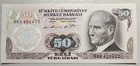 Turkey 50 Lira 1976 Unc