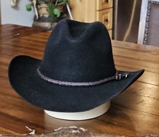 Akubra Kiandra Black Cowboy hat size 56/7