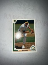 Mike Moore 1991 Upper Deck #423 Oakland Athletics