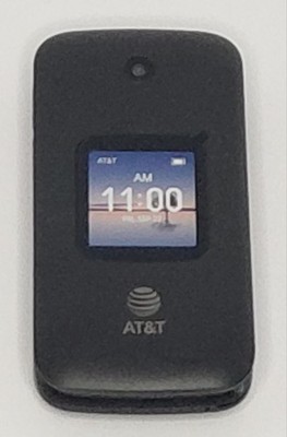AT&T Alcatel 4052R 2.8'' 4GB Memory Smart Flip Phone - Black
